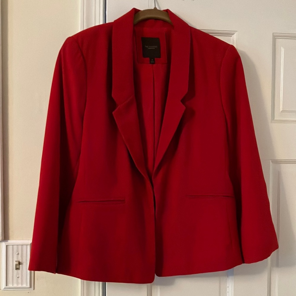 The Limited Red Blazer. EUC Size M